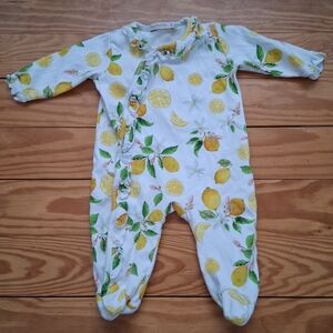 Lemon Delight Kids Footie